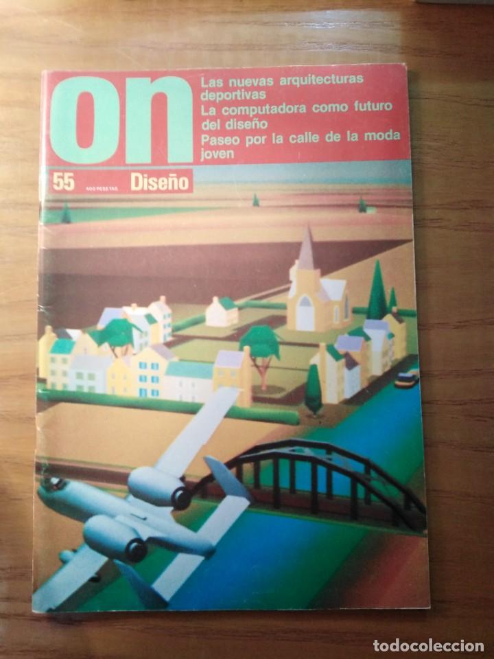 Sammeln von Zeitschriften und Zeitungen: Revista ON n&ordm; 55 - Dise&ntilde;o - Las nuevas arquitecturas deportivas Etc