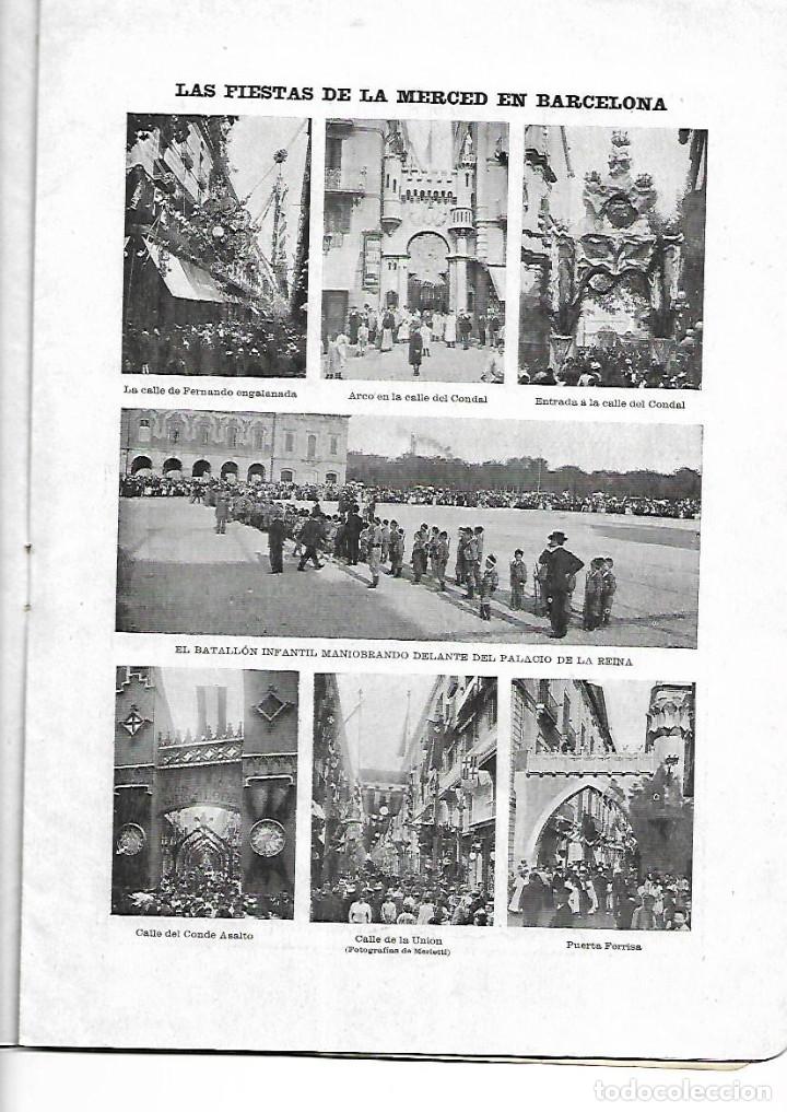 Coleccionismo de Revistas y Peri&oacute;dicos: A&Ntilde;O 1902 CARRERAS CABALLOS MALAGA FIESTAS LA MERCE BCNA BANDERA ESCUELA NAVAL ARTISTAS TEATRO APOLO