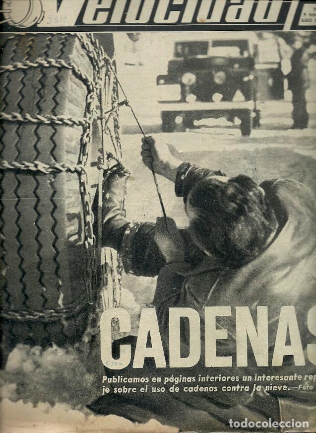 Coleccionismo de Revistas y Peri&oacute;dicos: REVISTA GRAFICA DEL MOTOR VELOCIDAD N&ordm; 74 CADENAS