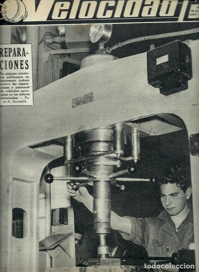Coleccionismo de Revistas y Peri&oacute;dicos: REVISTA GRAFICA DEL MOTOR VELOCIDAD N&ordm; 84 REPARACIONES
