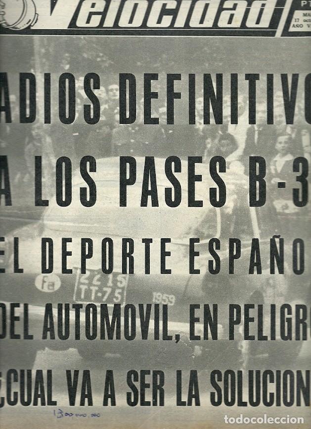 Coleccionismo de Revistas y Peri&oacute;dicos: REVISTA GRAFICA DEL MOTOR VELOCIDAD N&ordm; 162 ADIOS DEFINITIVO A LOS PASES B 3