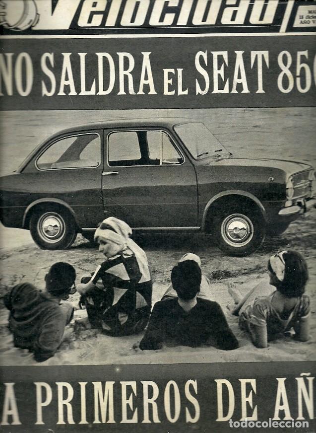 Coleccionismo de Revistas y Peri&oacute;dicos: REVISTA GRAFICA DEL MOTOR VELOCIDAD N&ordm; 223 NO SALDRA EL SETA 850 A PRIMEROS DE A&Ntilde;O
