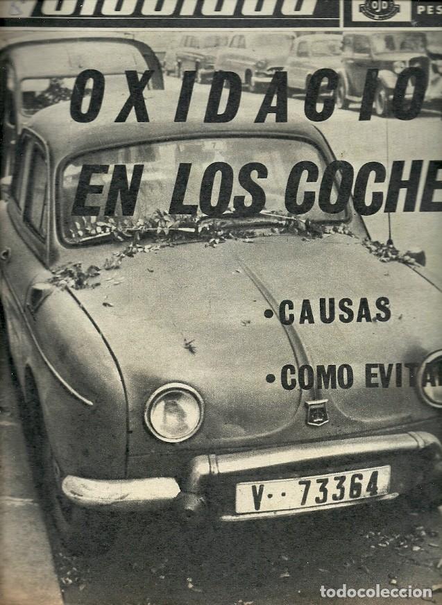 Coleccionismo de Revistas y Peri&oacute;dicos: REVISTA GRAFICA DEL MOTOR VELOCIDAD N&ordm; 285 OXIDACION EN LOS COCHES