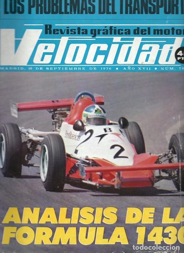 Coleccionismo de Revistas y Peri&oacute;dicos: REVISTA GRAFICA DEL MOTOR VELOCIDAD N&ordm; 784 ANALISIS DE LA FORMULA 1430