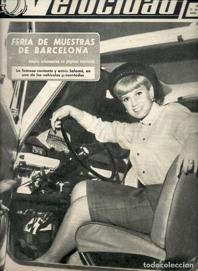 Coleccionismo de Revistas y Peri&oacute;dicos: REVISTA GRAFICA DEL MOTOR VELOCIDAD N&ordm; 196 FERIA DE MUESTRAS DE BARCELONA