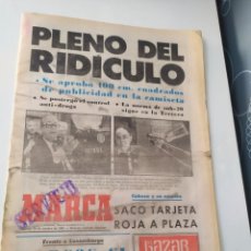 Coleccionismo de Revistas y Periódicos: DIARIO MARCA 10 DE OCTUBRE DE 1981.. Lote 218913670