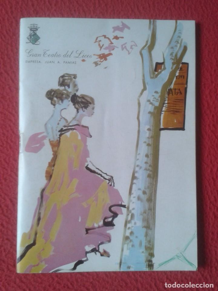Coleccionismo de Revistas y Peri&oacute;dicos: ANTIGUA GU&Iacute;A CUADERNO REVISTA PROGRAMA O SIMIL GRAN TEATRO DEL LICEO BARCELONA 1967 68 PUBLICIDAD...