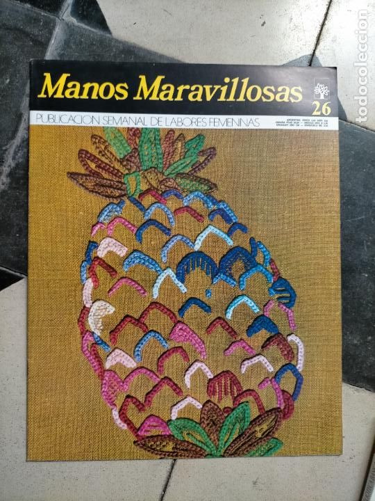 Coleccionismo de Revistas y Peri&oacute;dicos: MANOS MARAVILLOSAS LABORES FEMENINAS - REVISTA O FASCICULO BORDADOS CROCHET MU&Ntilde;ECOS TRICOT ...