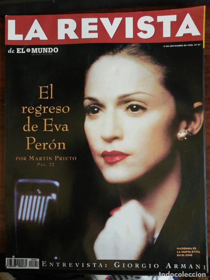 Sammeln von Zeitschriften und Zeitungen: LA REVISTA (EL MUNDO). N&ordm; 57. EL REGRESO DE EVA PER&Oacute;N