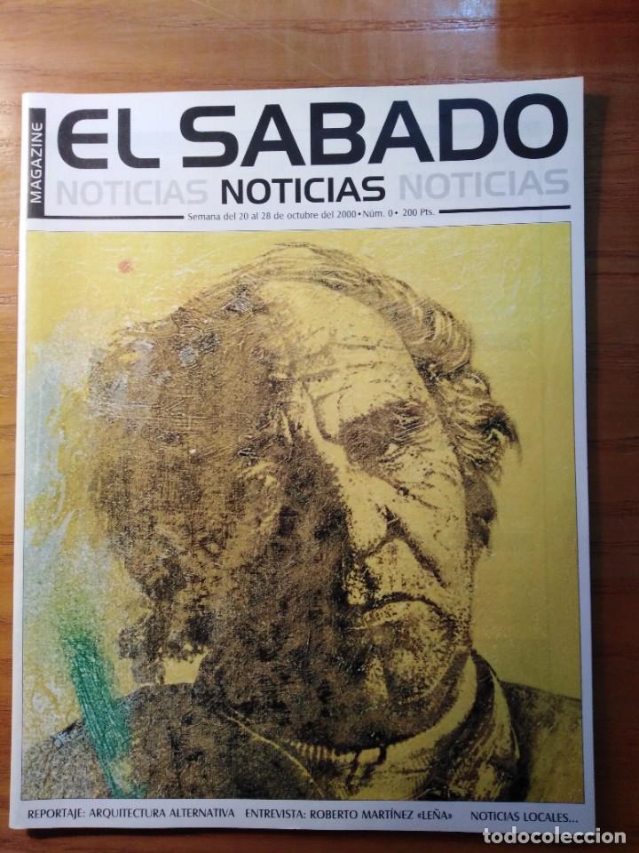 Coleccionismo de revistas y peri&oacute;dicos: Magazine - El S&aacute;bado - Noticias - X&agrave;tiva - n&ordm; 0 del a&ntilde;o 2000