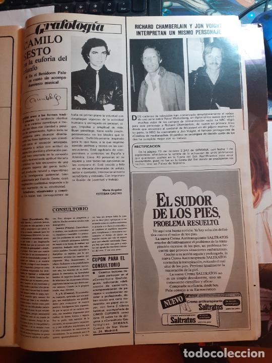 Coleccionismo de revistas y peri&oacute;dicos: camilo sesto RECORTE VINTAGE