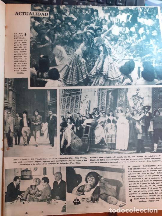 Collectionnisme de Revues et Journaux: 1953 BING CROSBY EN VALENCIA LA FERIA DE SEVILLA