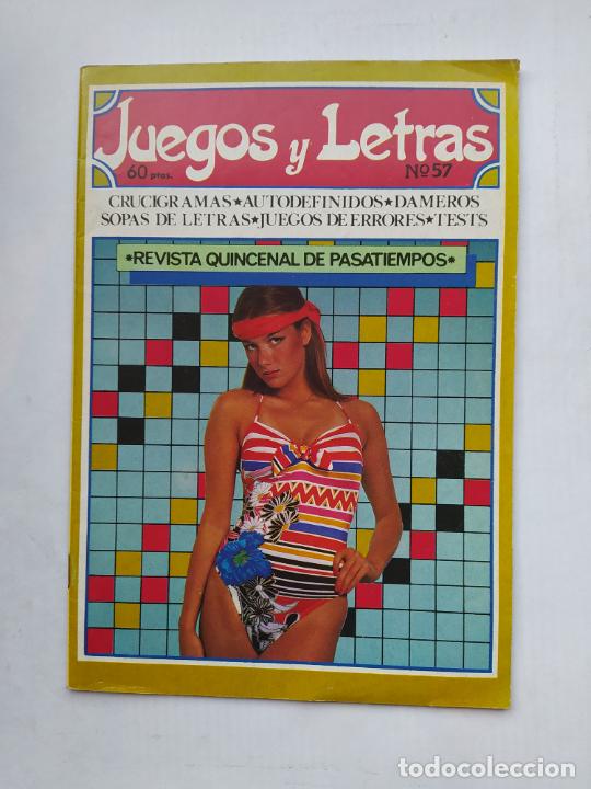 Sammeln von Zeitschriften und Zeitungen: JUEGOS Y LETRAS. PUBLICACION QUINCENAL DE PASATIEMPOS N&ordm; 57. TDKC78