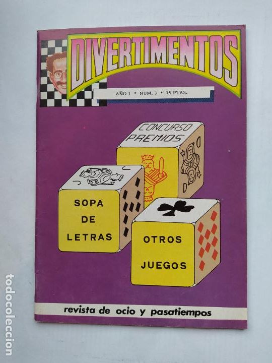 Sammeln von Zeitschriften und Zeitungen: DIVERTIMENTOS N&ordm; 3. A&Ntilde;O I. REVISTA DE PASATIEMPOS. TDKC78