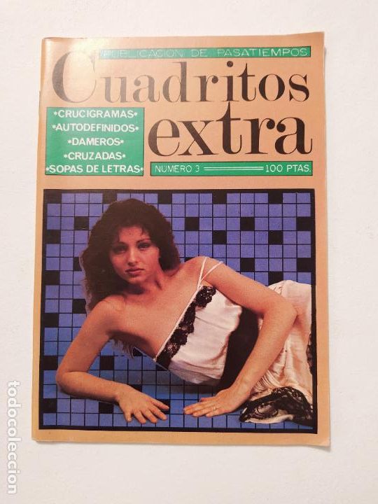 Sammeln von Zeitschriften und Zeitungen: CUADRITOS N&ordm; 3 REVISTA DE PASATIEMPOS. EXTRA. TDKP16