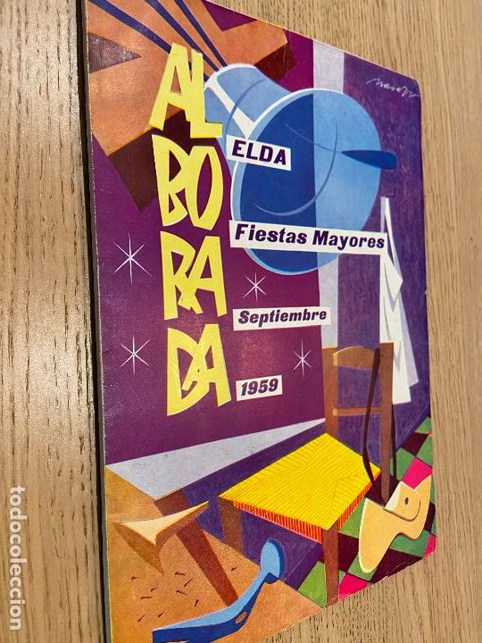 Coleccionismo de revistas y peri&oacute;dicos: ALBORADA - FIESTAS MAYORES DE ELDA - SEPTIEMBRE 1959