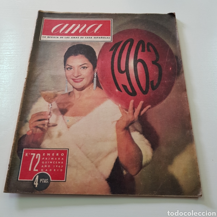 Coleccionismo de Revistas y Peri&oacute;dicos: REVISTA AMA N&deg; 72 ENERO 1963