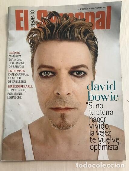 Coleccionismo de revistas y peri&oacute;dicos: SUPLEMENTO EL SEMANAL N&ordm; 624. A&Ntilde;O 1999. DAVID BOWIE Y OTROS.