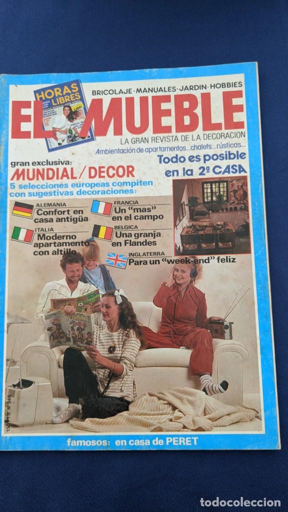 Colecionismo de Revistas e Jornais: REVISTA DECORACI&Oacute;N EL MUEBLE N&ordm; 246 A&Ntilde;O 1982
