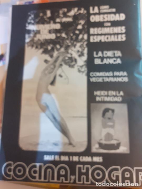 Coleccionismo de revistas y peri&oacute;dicos: anuncio cOCINA HOGAR HEIDI EN LA INTIMIDAD