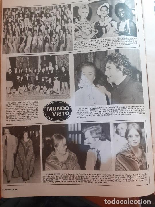 Coleccionismo de Revistas y Peri&oacute;dicos: MIGUEL RIOS SARAH MILES ESPARTACO SANTONI MISS MUNDO
