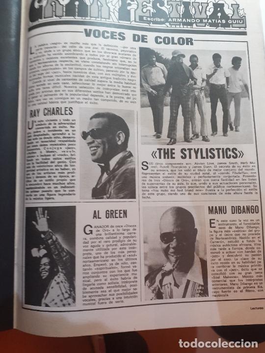 Coleccionismo de Revistas y Peri&oacute;dicos: AL GREEN RAY CHARLES MANU DIBANGO THE STYLISTICS