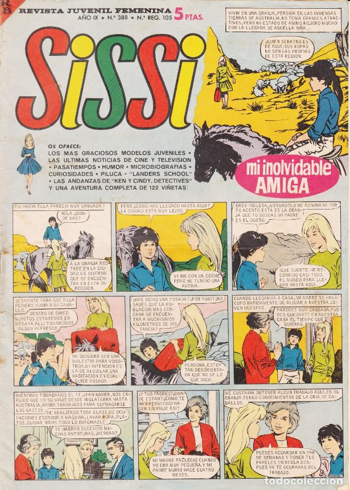 Coleccionismo de Revistas y Peri&oacute;dicos: REVISTA JUVENIL FEMENINA SISSI 1966 / EDITORIAL BRUGUERA