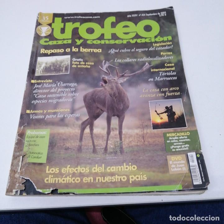 Coleccionismo de revistas y peri&oacute;dicos: Revista de CAZA TROFEO N&deg; 424 a&ntilde;o 2005