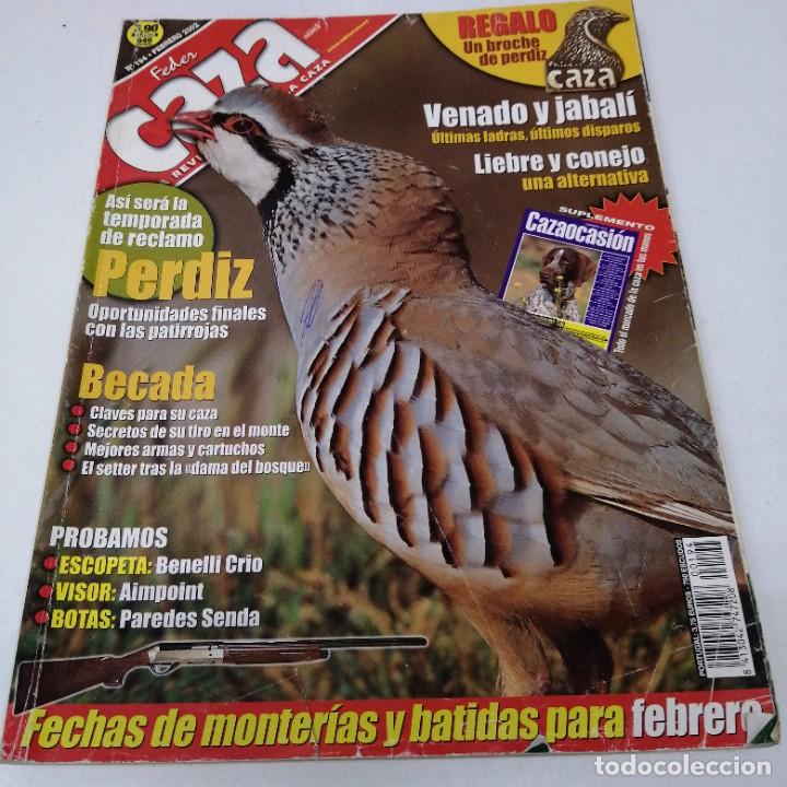 Coleccionismo de Revistas y Peri&oacute;dicos: Revista de CAZA MAYOR N&deg; 194 a&ntilde;o 2002 becada perdiz venado jabali conejo liebre reclamo Benelli crio