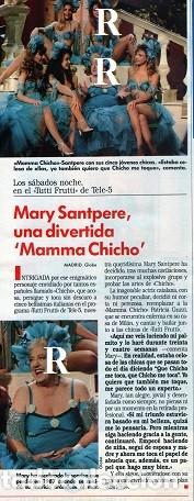 Coleccionismo de Revistas y Peri&oacute;dicos: SCANS MARY SANTPERE Y LAS MAMA CHICHO