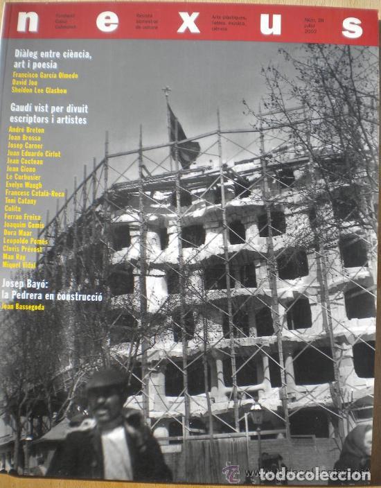 Coleccionismo de Revistas y Peri&oacute;dicos: NEXUS NUM. 28 FUNDACIO CAIXA DE CATALUNYA. JULIOL 2002. TECNOLOGIA. GAUDI. LA PEDRERA.