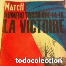 Collection Magazines and Newspapers: Paris match - la victoire 14-18- a&ntilde;o 1964- num.803