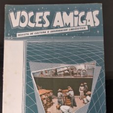 Coleccionismo de Revistas y Periódicos: VOCES AMIGAS N- 17 REVISTA DE CULTURA E INFORMACION LINGUISTICA - 1958