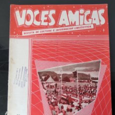 Coleccionismo de Revistas y Periódicos: VOCES AMIGAS N- 18 REVISTA DE CULTURA E INFORMACION LINGUISTICA - 1958