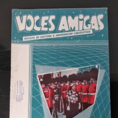 Coleccionismo de Revistas y Periódicos: VOCES AMIGAS N- 19 REVISTA DE CULTURA E INFORMACION LINGUISTICA - 1958