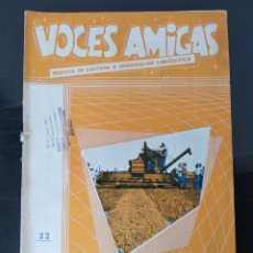 Coleccionismo de Revistas y Periódicos: VOCES AMIGAS N- 22 REVISTA DE CULTURA E INFORMACION LINGUISTICA -1958