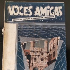 Coleccionismo de Revistas y Periódicos: VOCES AMIGAS N- 25 REVISTA DE CULTURA E INFORMACION LINGUISTICA - 1959