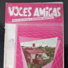 Coleccionismo de Revistas y Periódicos: VOCES AMIGAS N- 26 REVISTA DE CULTURA E INFORMACION LINGUISTICA - 1959