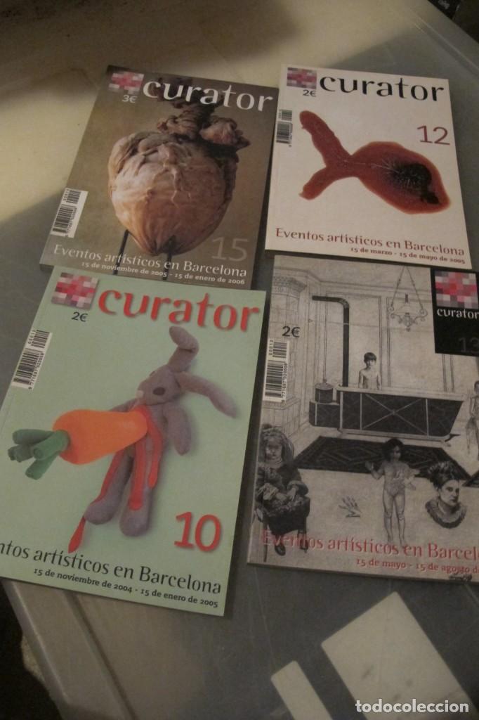 Collection Magazines and Newspapers: CURATOR. EVENTOS ARTISTICOS EN BARCELONA. 4 NUMEROS 10. 12,13,15
