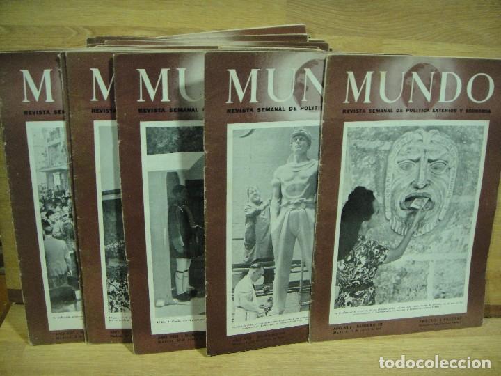 Coleccionismo de Revistas y Peri&oacute;dicos: mundo , revista de politica exterior - lote 26 numeros a&ntilde;o 1947