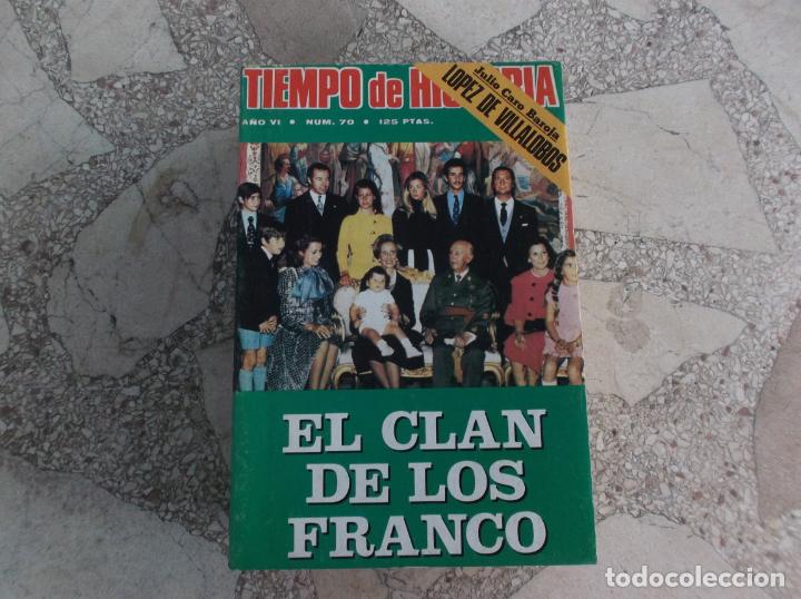 Collection Magazines and Newspapers: tiempo de historia n&ordm; 72 el clan de los franco, los guerrilleros 1808,el caso savolta,congo 1960