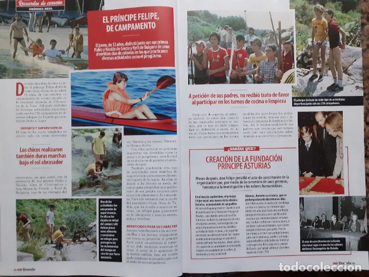 Colecionismo de Revistas e Jornais: familia real espa&ntilde;ola el principe felipe de campamento