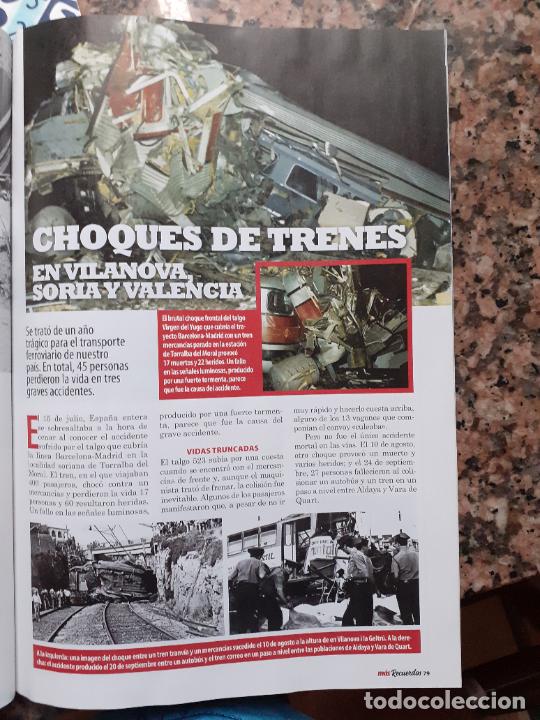 Colecionismo de Revistas e Jornais: 1980 vilanova soria valencia choque de trenes