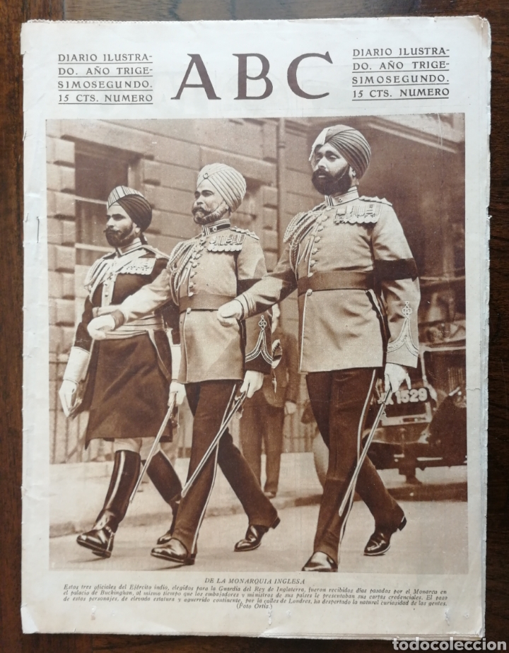 Coleccionismo de Revistas y Peri&oacute;dicos: DIARIO - ABC - MAYO 1936. EL ENVIO ESTA INCLUIDO.