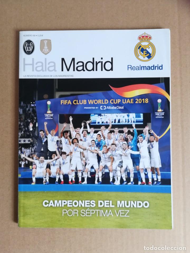 Coleccionismo de Revistas y Peri&oacute;dicos: REVISTA HALA MADRID NUMERO 69 REAL MADRID CAMPEONES DEL MUNDO POR SEPTIMA VEZ INCLUYE POSTER **