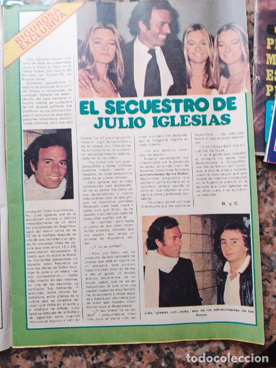 Coleccionismo de Revistas y Peri&oacute;dicos: julio iglesias las trillizas