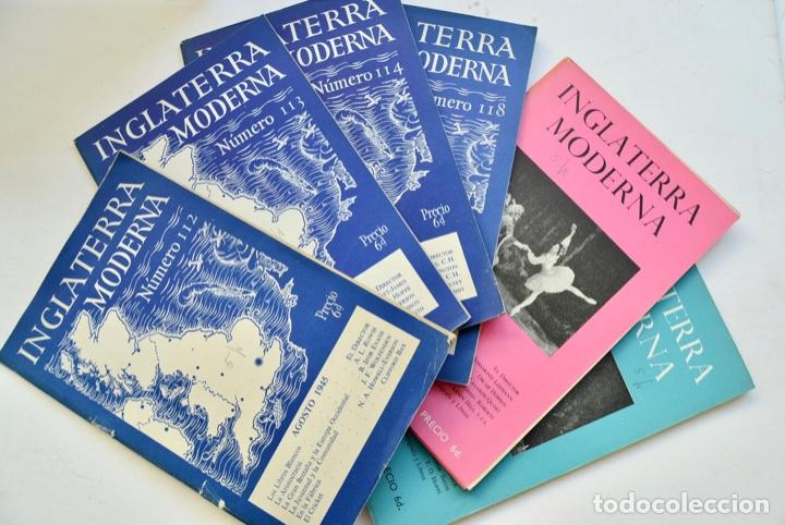 Collection Magazines and Newspapers: Lote de 6 Revistas. Inglaterra Moderna. Cultura General, Pol&iacute;tica, Opini&oacute;n...1945-1946. Ilustrada