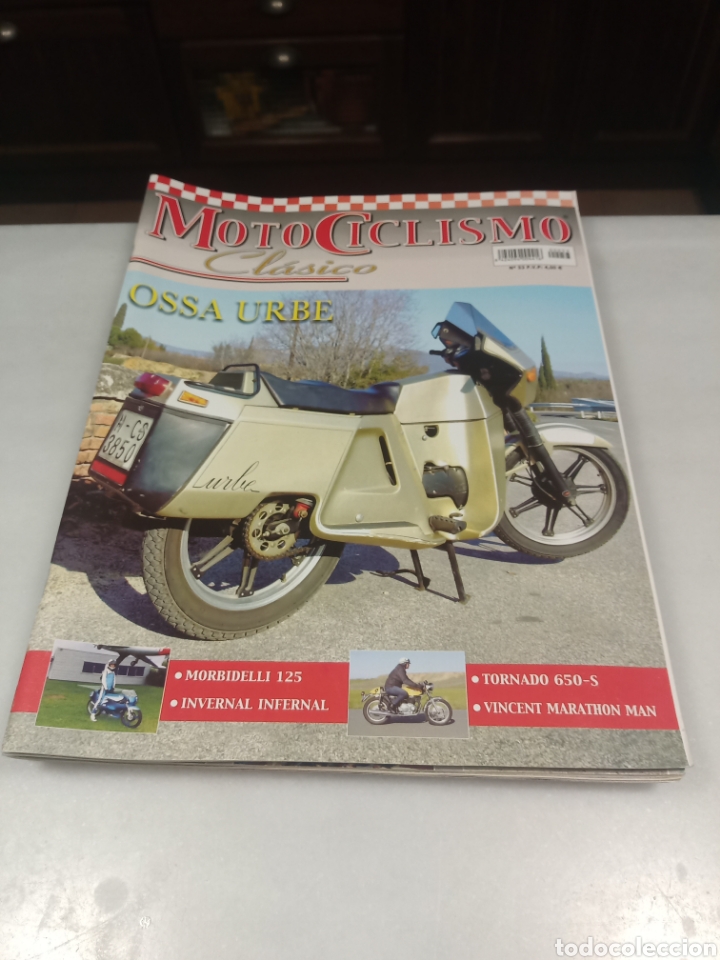 Coleccionismo de Revistas y Peri&oacute;dicos: Motociclismo cl&aacute;sico. N. 53. Ossa Urbe. Morbidelli 125. Tornado 650-S.