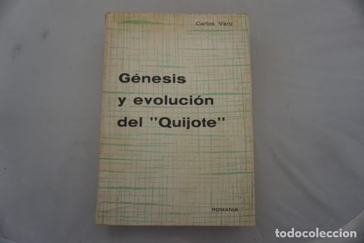 Coleccionismo de Revistas y Peri&oacute;dicos: AR-3/ GENESIS Y EVOLUCION DEL QUIJOTE - CARLOS VARO / EDICIONES ALCALA MADRID