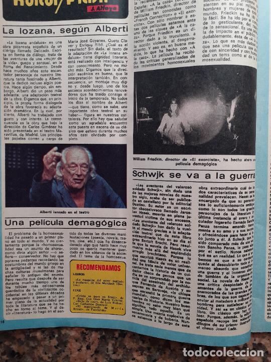 Coleccionismo de Revistas y Peri&oacute;dicos: WILLIAM FRIEDKIN RAFAEL ALBERTI